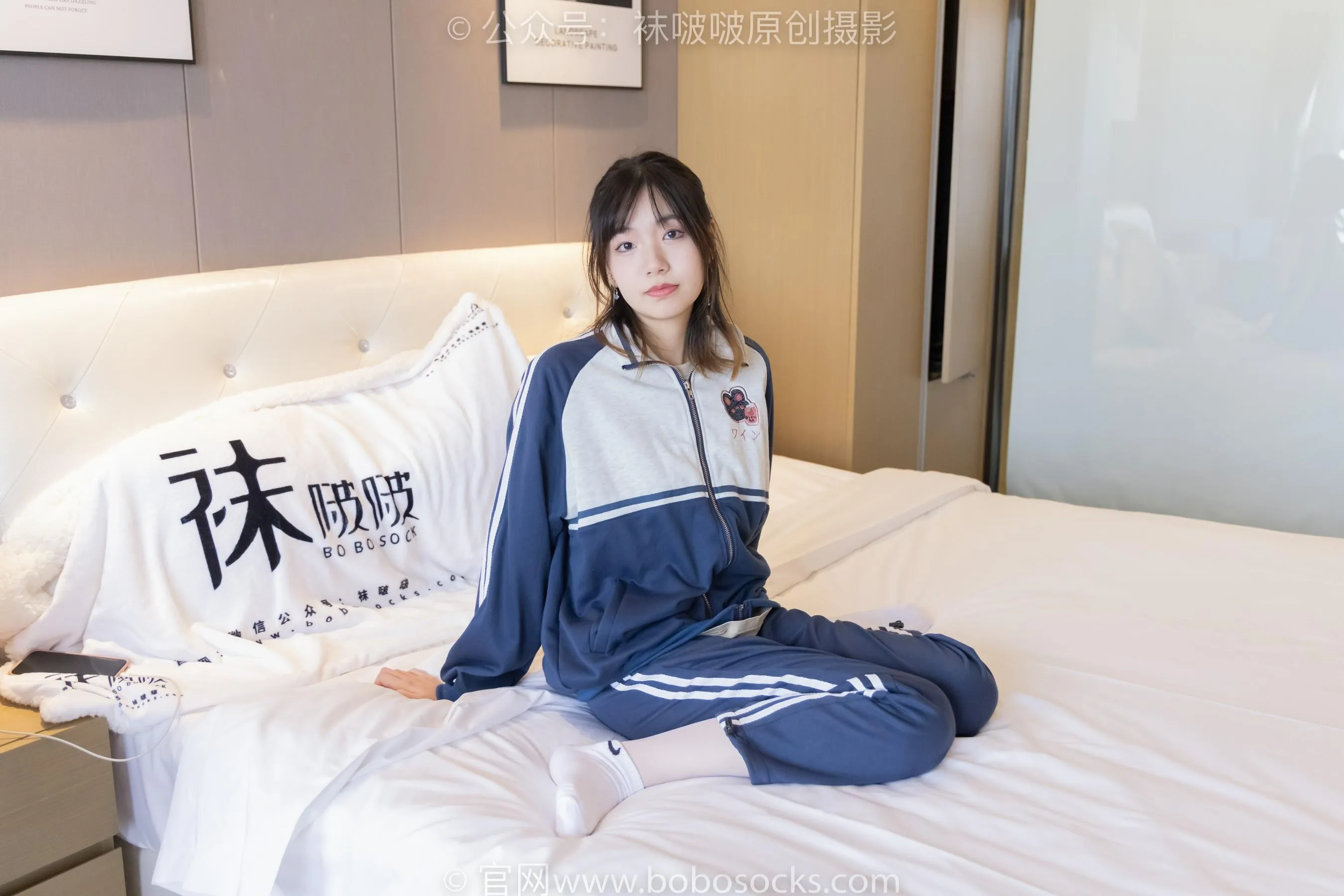 [BoBoSocks袜啵啵]NO.226 小甜豆-运动鞋、白棉袜、白丝 [87P]插图8